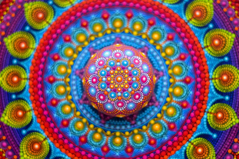 Swooshes pattern in 2023  Mandala art, Mandala dots, Mandala